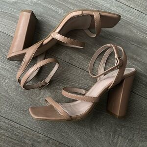 Tan heels
